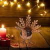 Elegant Turkey Candle Holder for Thanksgiving Decor - Stylish Table Centerpiece Fall Festivities