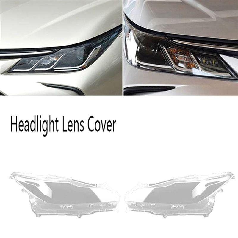 Front Right Headlight Cover Headlight Mask Head Light Lamp Shell For Toyota Corolla 2019 2020 2025 Replacement Accessories