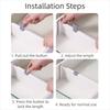 Partition Holder Drawer Partition Holder Adjustable No Punching Drawer Divider Clapboard Retractable Household Clapboard