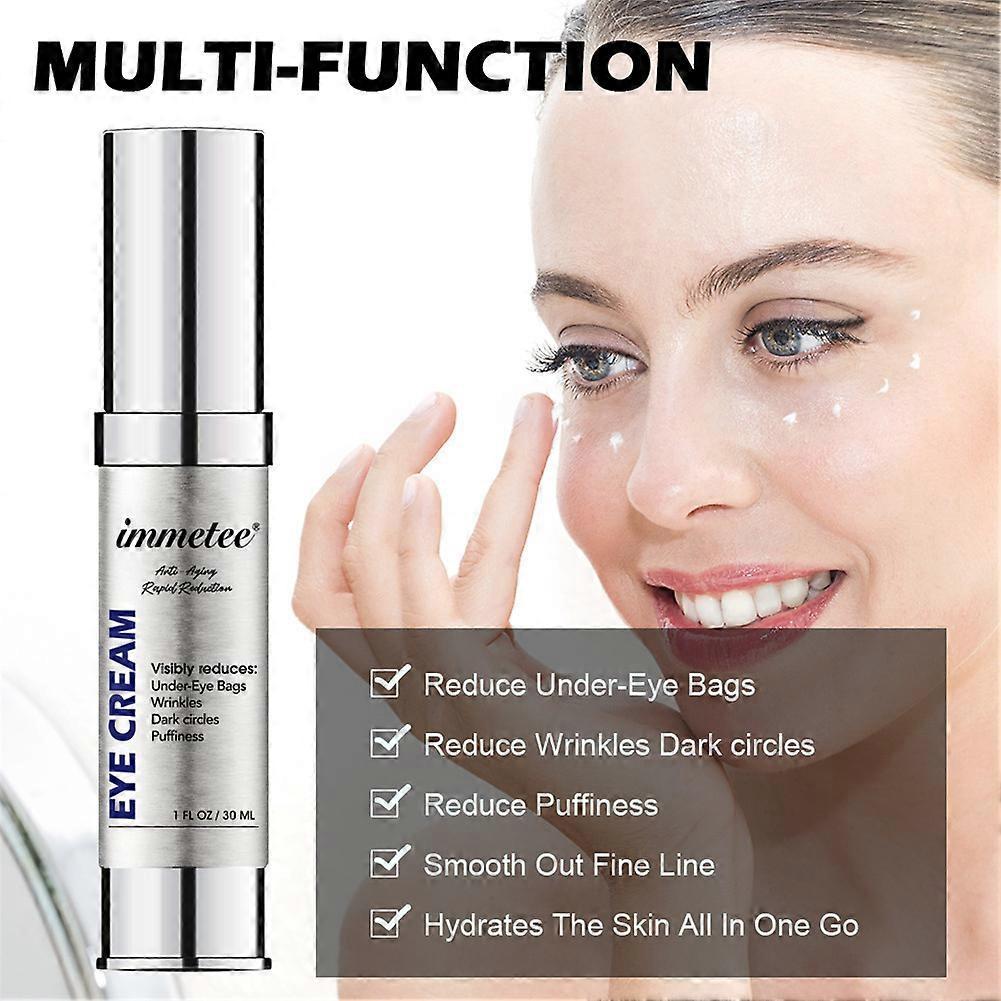 2pcs Instant Wrinkle Removal Eye Cream, Anti Dark Circles & Puffiness, Firming Serum, Hydrating & Brightening Eye Treatment
