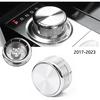 1x Chrome Rotary Gear Shift Selector Knob P Knob Upgrade for Range for Rover for L405 2017-2021 Replacement Car Part