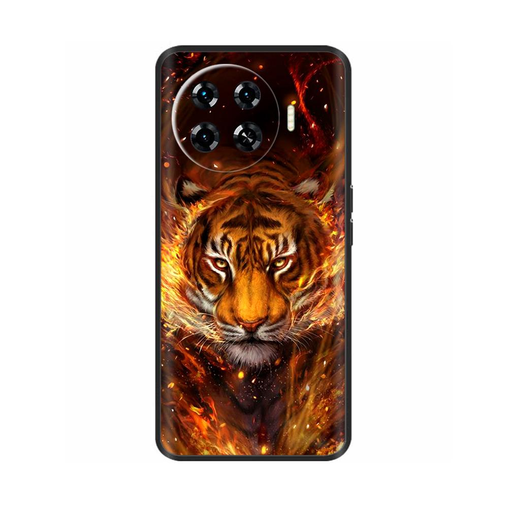 For Tecno Spark 20 Pro Plus Case Cover Shockproof Liquid Silicone Funda for Tecno Spark20 Pro Plus Phone Back Cover Skull Coque