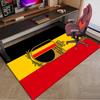 Belgium Football Crest Emblem Area Rug Office rug, Chair Rug, Decor Carpet Livingroom bedroom Mat, Large Size Fan gifts Christmas gifts
