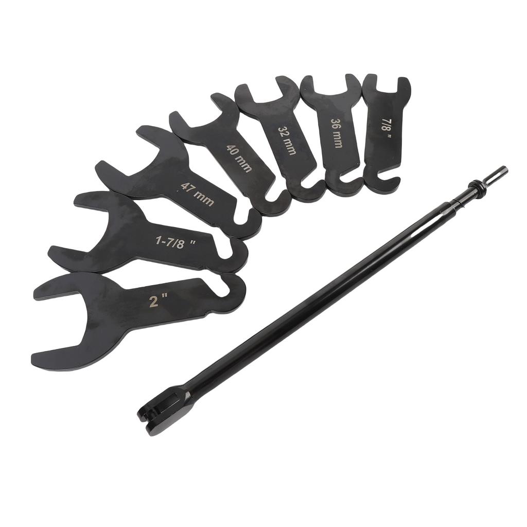 8 STÜCKE Pneumatischer Lüfterkupplungsschlüssel Stahl Lüfterkupplungsschlüssel Ausbau Einbau Werkzeugsatz mit Gebläse