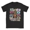 FNAF At Freddys Men's Humorous T-shirt Round Neck T-shirt Short Sleeve Top Casual T-shirt