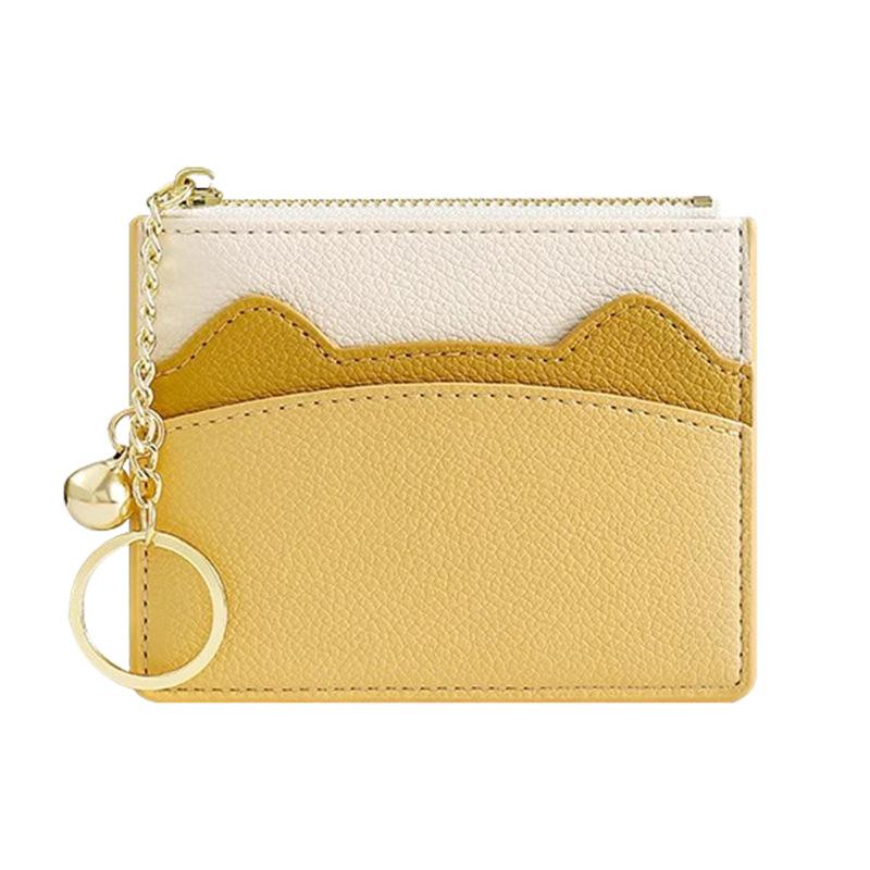 Корейский милый держатель для карт из искусственной кожи с кошачьими ушками — фото 14