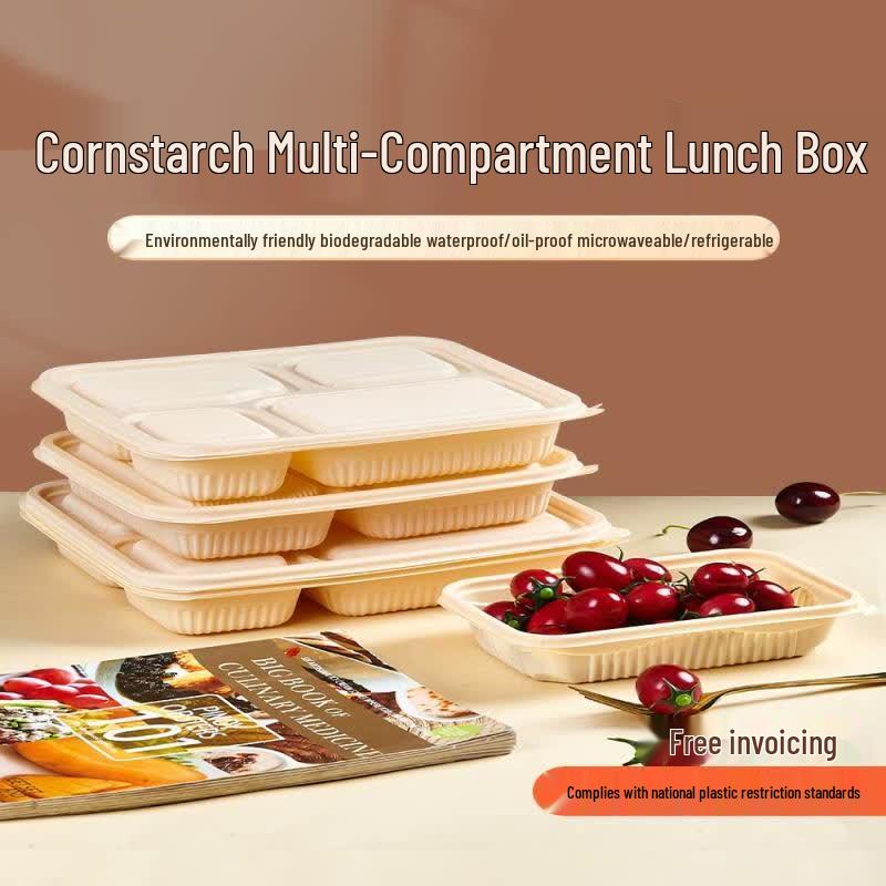 Biodegradable Corn Starch Disposable Food Container