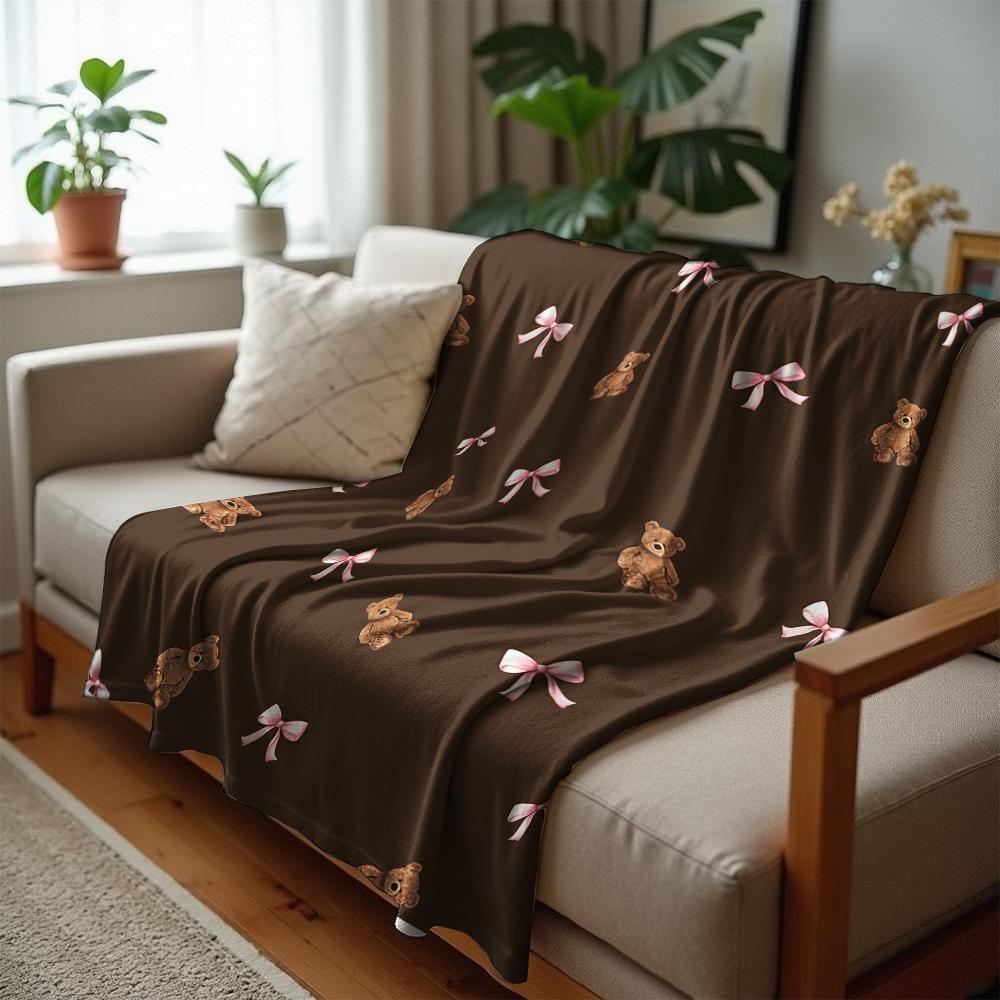 Dark Book Candle Soft Flannel Blanket Breathable Warm Throw for Office Car Sofa Kids Room Birthday Xmas Gift