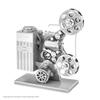 Metal Model - Metal Earth - Cinema Projector - Steel - Silver - Intermediate