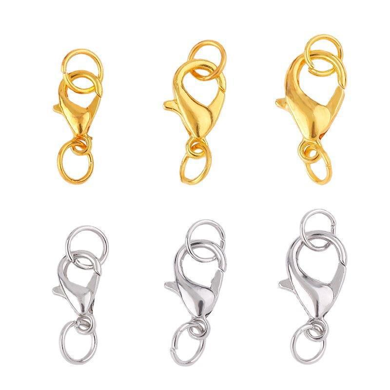 Handmade Alloy Lobster Clasp Pendant: DIY Keyring & Jewelry Accessory