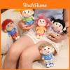 Cute Plush Family Series Bean Bag Doll Keychain For Kids And Teens