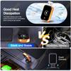 Wireless CarPlay Android Auto Apple Carplay Wireless Android Auto Orange Mini Car Play Adapter 2in1 AI Smart Box Bluetooth