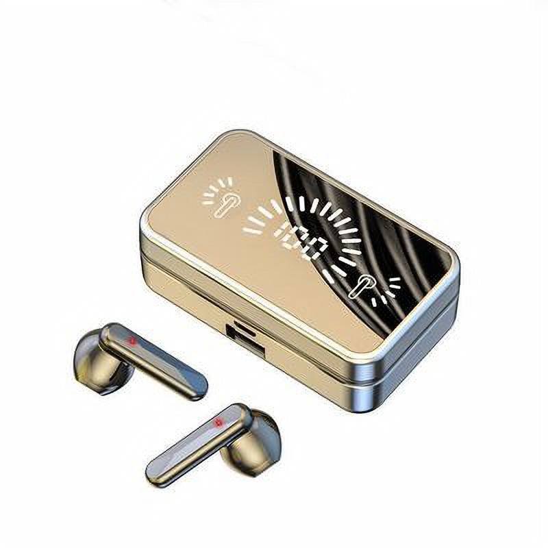 Mirror Wireless Bluetooth Headset 5.1 Mini Binaural Invisible In-ear Ultra Long Standby