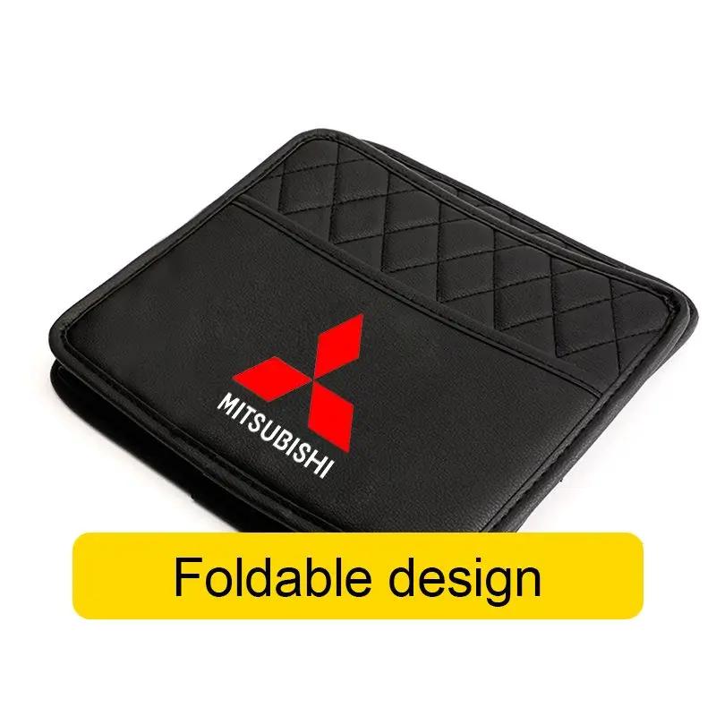 Car Storage Bag Multi-function Seat Back Storage Pocket Suspension For Mitsubishi Lancer 10 9 Ex Evo ASX L200 Colt Pajero Sport