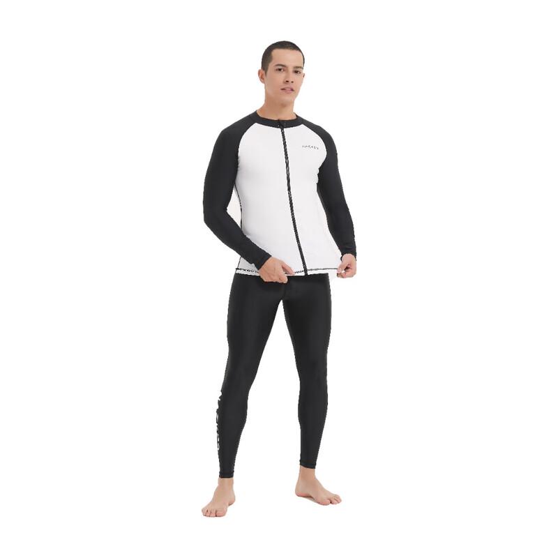 WEZHO Men s Long-Sleeve Wetsuit Set