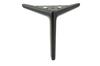 Anchor Elegant Furniture Leg, Black Matte, Height 18 Cm