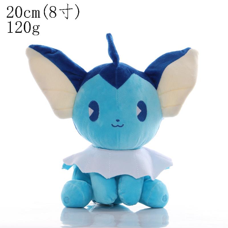 Eevee Family Peluche Plush Toy Pikachu Flareon Vaporeon Espeon Umbreon Leafeon Sylveon Stuffed Doll Hobbies Xmas Gift