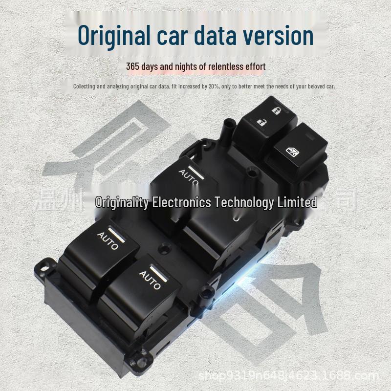 Compatible Honda Power Window Switch 35750-T2A-H31 Control Button Knob Assembly