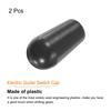 uxcell 2Pcs Guitar Pickup Switch Tip Plastic Toggle Switch Knob for LP Electric Guitar Black 3-Way M3.5