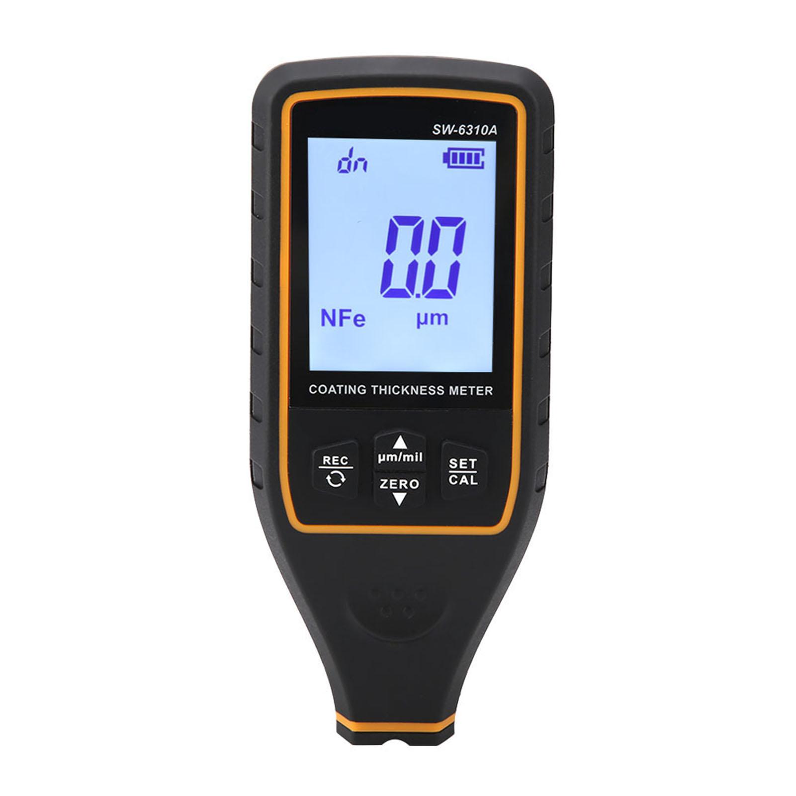 

Цифровой толщиномер покрытия SW6310A Тестер толщины покрытия автомобиля Измерительный инструмент