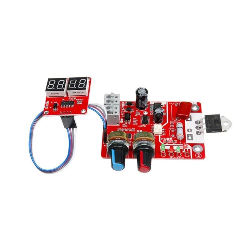 DIY 40/100A NY-D01 Spot Welding Machine Control Board Welder Controller Panel Adjust Time&Current Digital Display