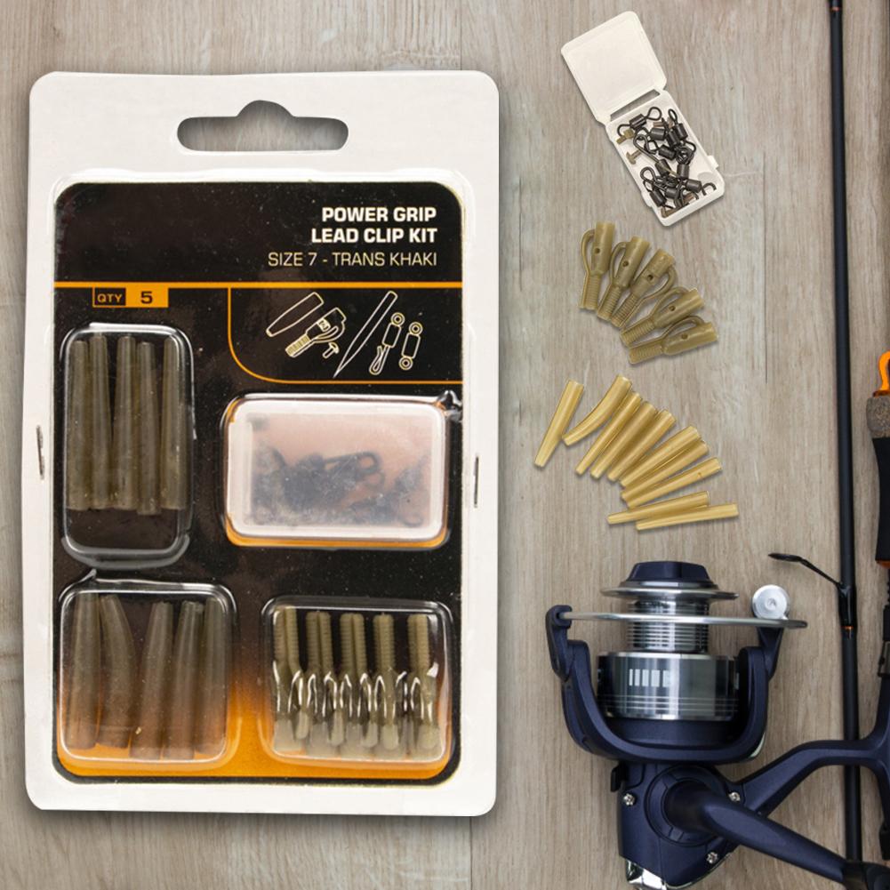 50Pcs/Set Quick Change Carp Fishing Helicopter Rig Kit Swivels Tail Sleeves Chod Helicopter Rig Set Carp Fishing Accessories Set China Mainland