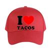 I Heart Tacos Cap summer woman Man Adult Hat Fashion Casual Adjustable Printed Baseball Caps Trucker Cap
