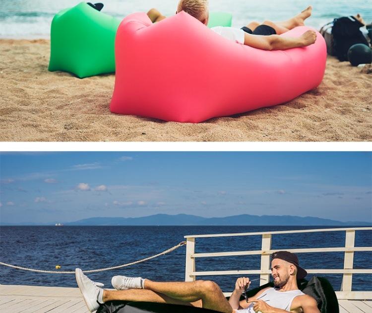 Inflatable Portable Sofa – Comfortable Outdoor Recliner for Camping and Music Festivals, TikTok-Inspired Style