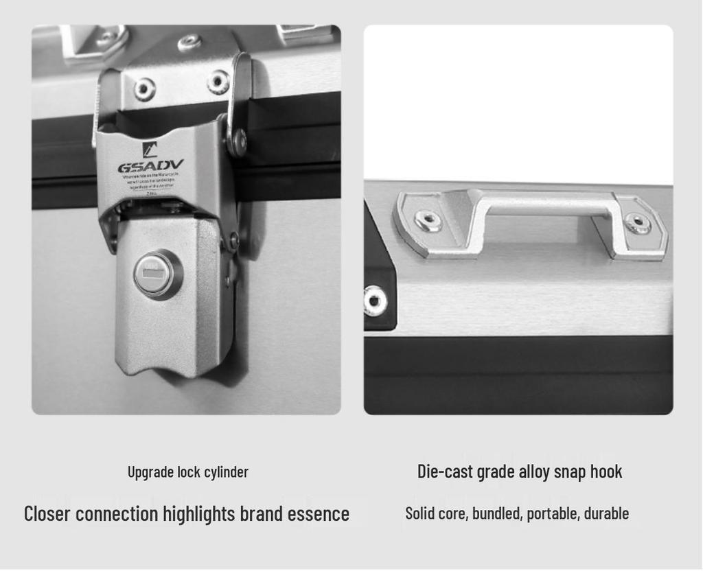GSADV Aluminum Tail Box for CFMOTO ZEEHO AE8 Electric Scooter Pedal Modification