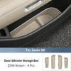 FOR ZEEKR 8X Full Car Door Storage Box, Silicone Storage Box, Neat Storage Compartment, Interior Accessories