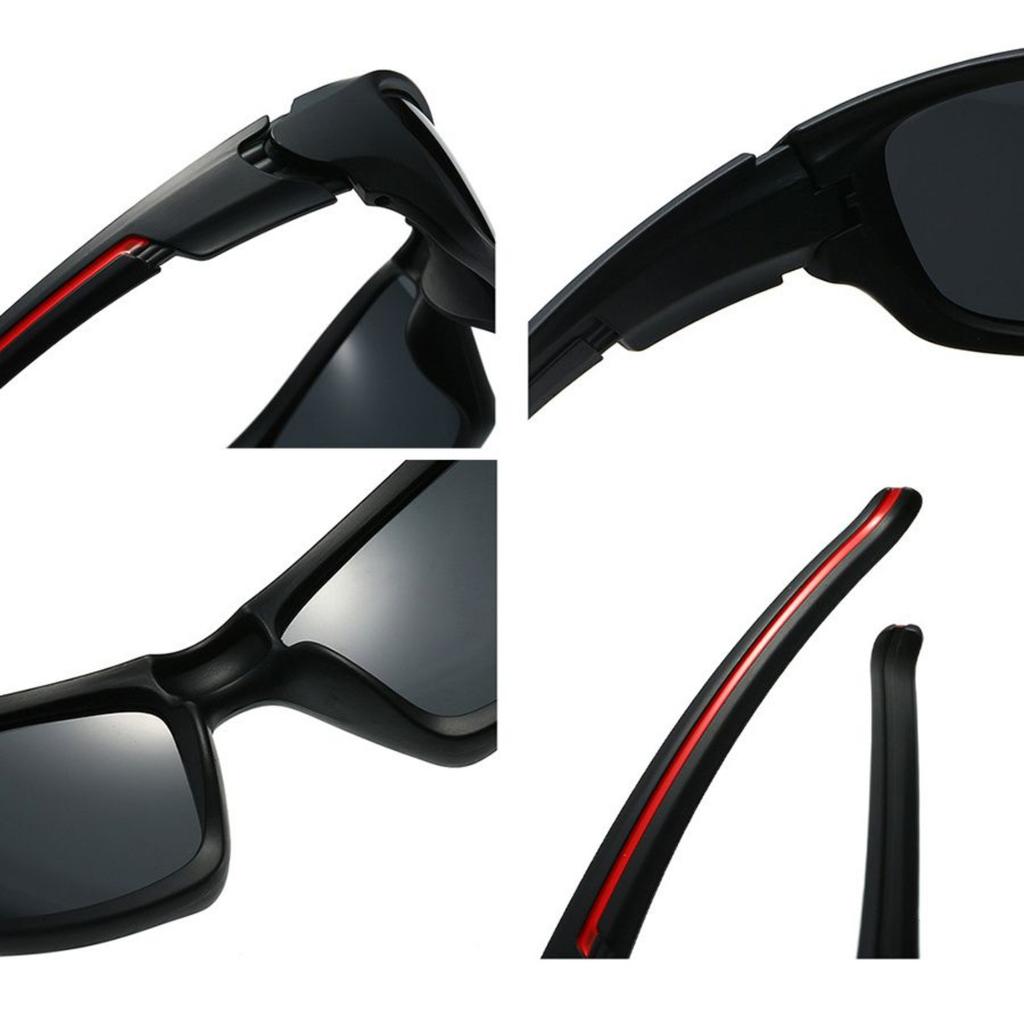 Outdoor Sports Sunglasses PC Lens Unisex Cycling Travel Recreation Protective Eyewear Lightweight Durable Frame UV Protection