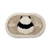 Cartoon Shaped Plush Floor Mat Entryway Bathroom Bedroom Non-Slip Absorbent Quick Dry Soft Comfortable Rug