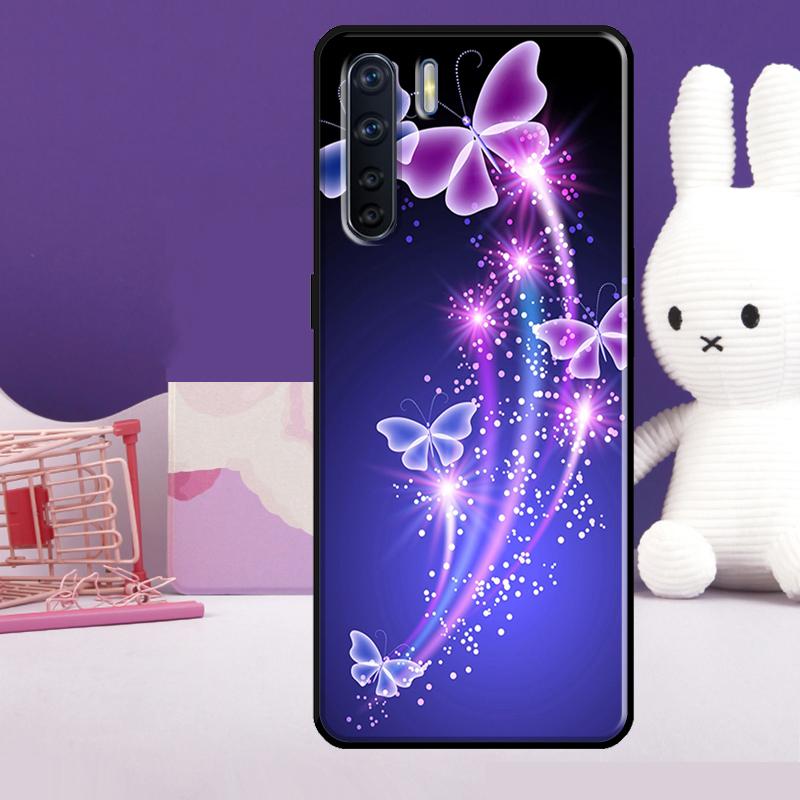 Colorful Butterfly Case For Oppo A18 A38 A78 A98 A58 A60 A80 A40 A96 A76 A16 A94 A74 A54 A15 A17 A57 A77 A5 Pro