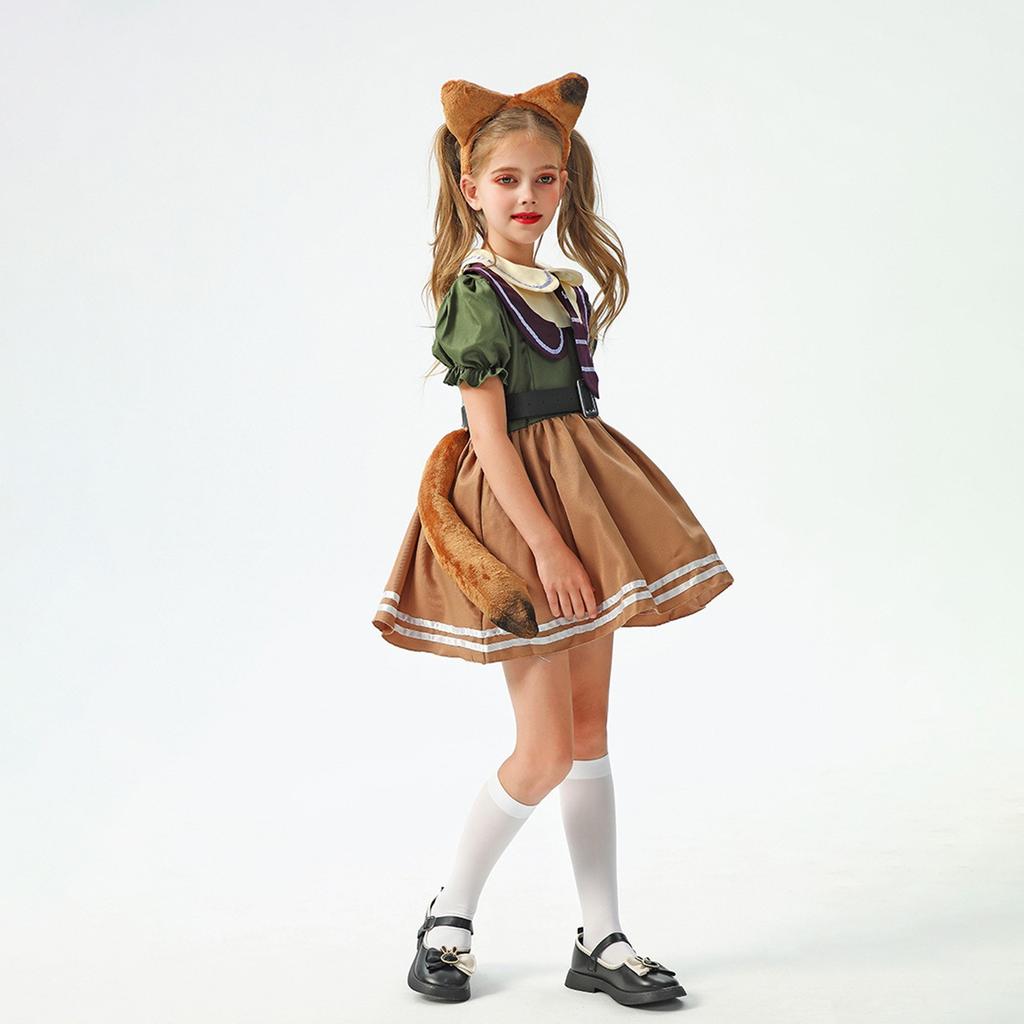 Kids Costume Horror Bride Cosplay Dress Performance Costume Masquerade Costume