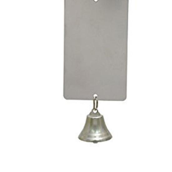 Spiegelglocke Tragbares Acryl Spielzeug Käfigdekoration Haustierspiegel für Haustier