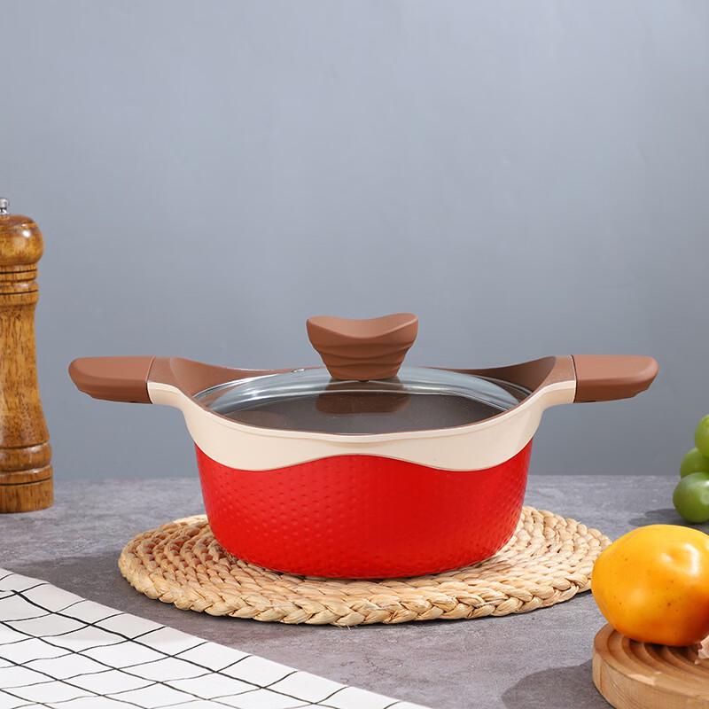 

ZISIZ Multi-functional Dual-Color Golf Deep Soup Pot