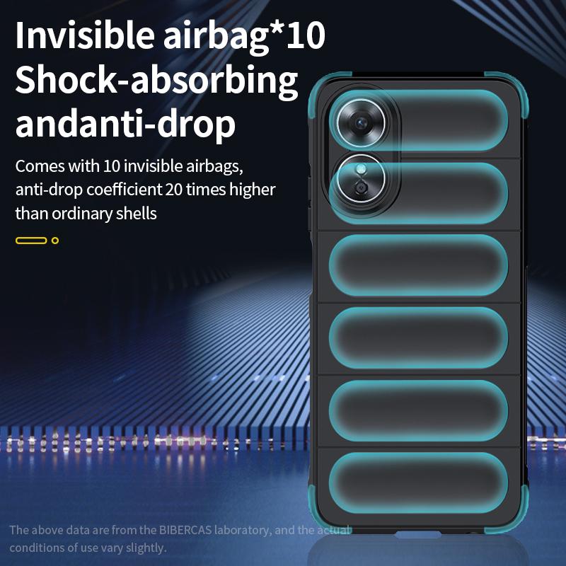Shockproof Case For OPPO A17 A57 A57S A77 A18 A38 A58 A78 4G Silicone Back Coque for Realme C51 C53 C55 C65 C67 Note 50 Cover