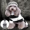 Pet Clothes for All-day Comfort Pet Halloween Costume Set for Small Medium Dogs Cats Prisoner Samurai Godfather Outfit for Dog