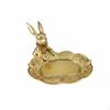 Easter Bunny Resin Jewelry Tray, Decorative Animal Figurine, Entryway Organizer, Home Accent