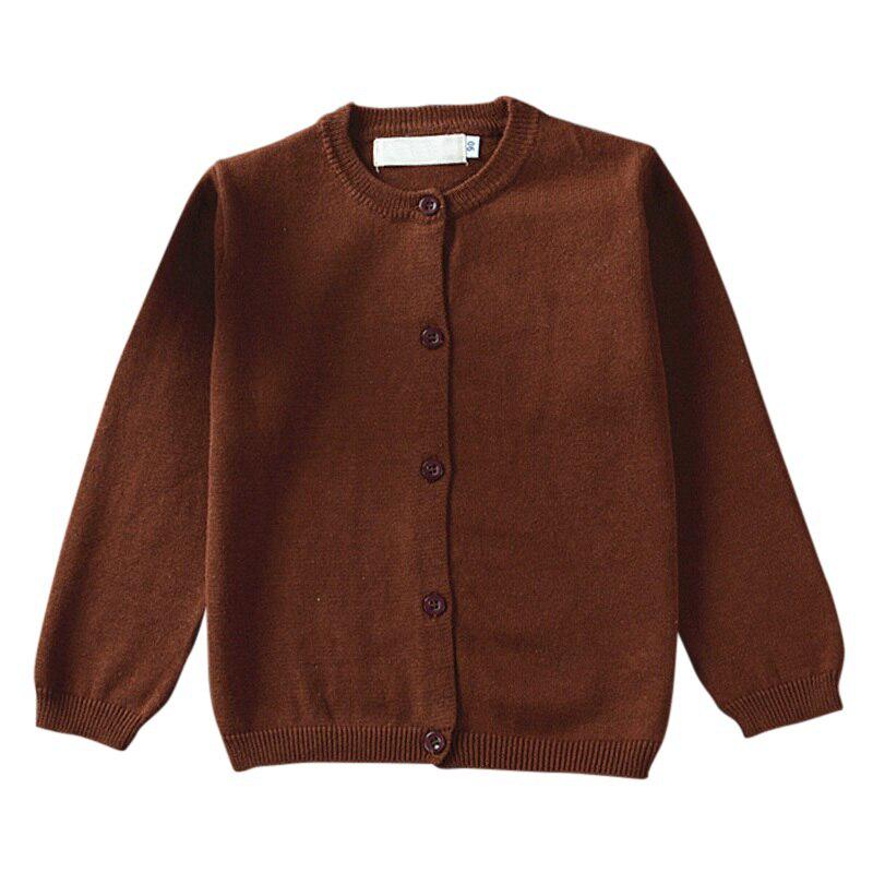 Candy Colors  Autumn Winter Baby Girls Boys Knitted Cardigan Sweater Kids Cotton Baby Children Clothing Outerwear