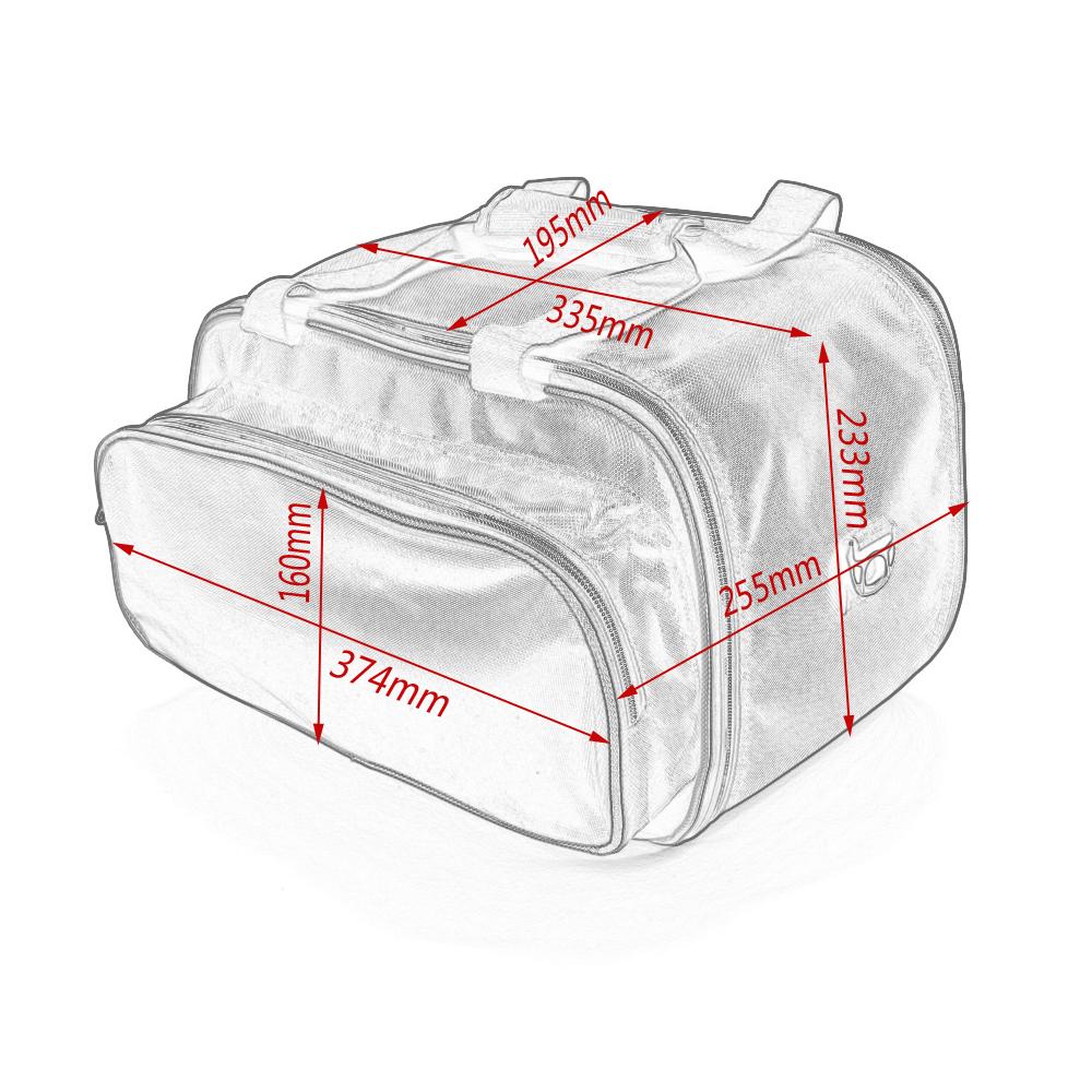 For Ducati Multistrada 1200 1260 950 S Motorcycle Accessories Storage Bag Luggage Bags Side Box Bag Inner Bag