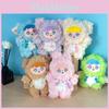 Soft Short Plush Elf Rabbit Doll Keychain Charming Animal Decor For Gifts