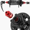 New Aluminum Alloy Thru Axle Adapter 15 to 9mm/12 to 9mm Black Red Gold Silver Bike Thru Axle Quick Release Adapter Bike