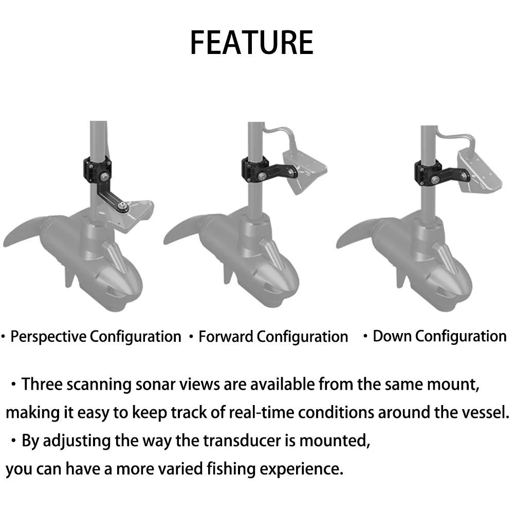 010-12970-00 Perspective Mode Mount Sensor Bracket Transducer Black Install Hardware Accessories For Panoptix Livescope LVS32