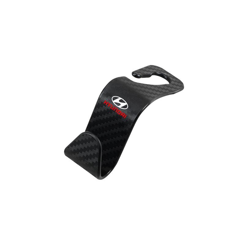 Auto LOGO Auto Seat Headrest Hook Storage Hanger Car Holder For Hyundai Tucson Accent Elantra Santa fe Sonata ix25 ix35 TT3