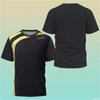 Neues Heißes 3D-Druck Boutique Tischtennishemd Trainings-T-Shirt Schweißaufnahme Bequemes Oberteil Badminton Sport Rundhals O N