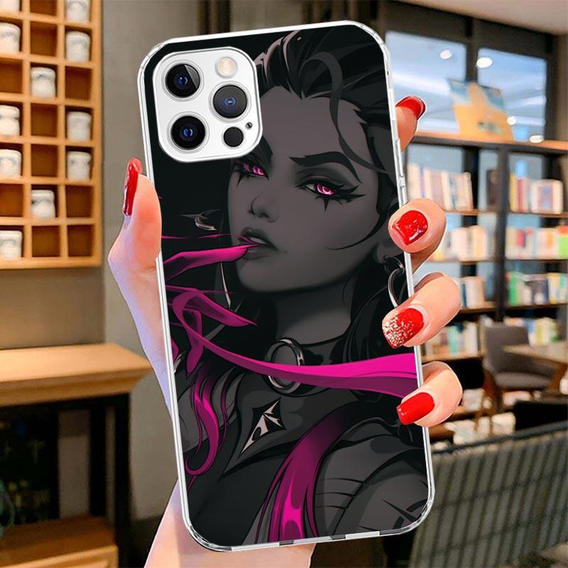 Valorant Game Cool Cover Phone Case For iPhone 16 17 Air 15 14 Pro Max 16E Phone Case 13 Mini 12 11 7 SE 8 Print Pattern Fit Cas