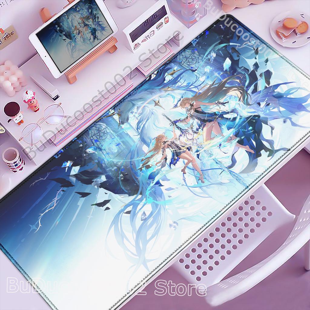 New Wuthering Waves Aemeath Changli Mouse Pad Laptop Anime Gaming Keyboard Rug Large Extended Desk Mat PC Gamer Cabinet Mousepad
