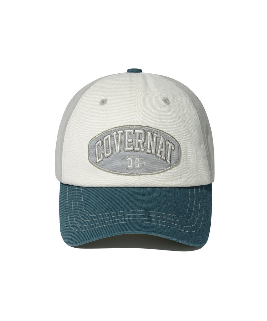 COVERNAT [Cozy Fit] Arch Logo 08 Wappen Ball Cap Green