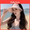 Pleated Womens Fashion Korean Hat Version Sun Protection Empty Top Hat Headband Uv Sun Protection Hat Womens Sun Protection Hat Summer New Style